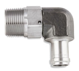 90 Degree 5/8 Hose to 3/4 NPT Male Elbow - with Swivel - SS988409ERL AN fitting stainless steel