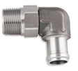 90 Degree 3/4 Hose to 3/4 NPT Male Elbow - with Swivel - SS988412ERL AN fitting stainless steel