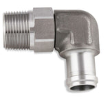 90 Degree 3/4 Hose to 1/2 NPT Male Elbow - with Swivel - SS988413ERL AN fitting stainless steel
