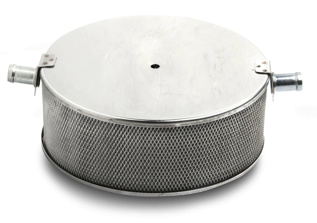 Holley Stainless Steel Marine Flame Arrestor - 600-800 recommended CFM - 720-1 stainless steel aluminum