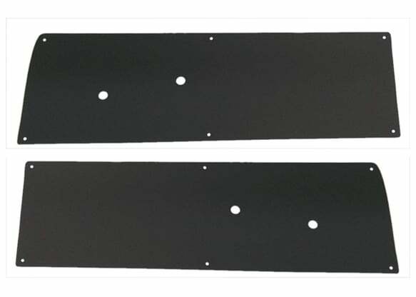 1947-1955 Chevrolet Sedan Delivery; Door Panels - Black - Pair STD1000BLACK