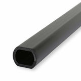 Hooker performance muffler black x-36-inches-long-black-zinc-finish-320-200