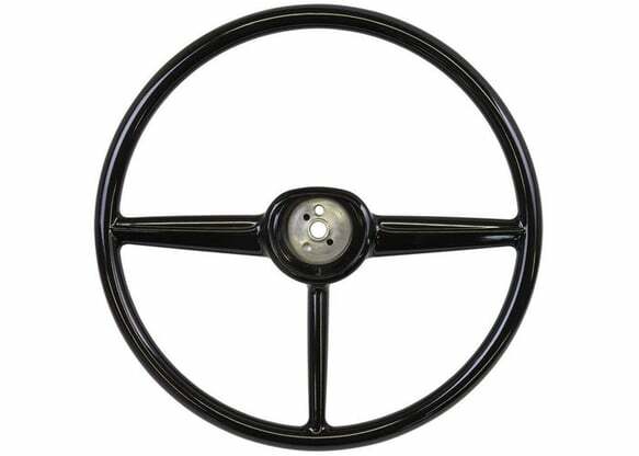 1947-1953 Chevrolet Truck; Steering Wheel - Black STR4753