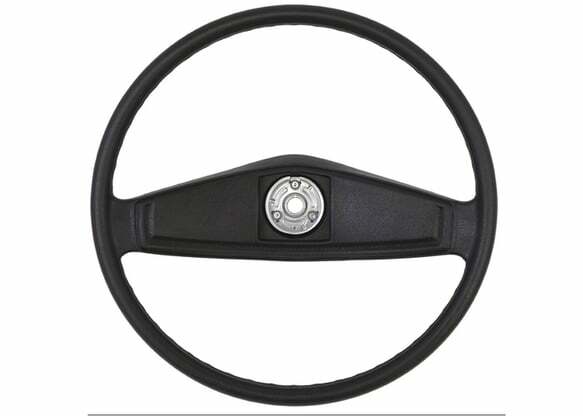 1975-1977 Chevrolet C10; Steering Wheel - Black STR7377BLACK