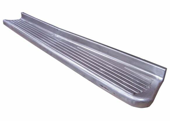Fits 1947-1954 Chevrolet Truck; Running Board - Steel - Ribbed - Each STRB047-RH