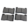 Street S4 Disc Brake Pads for 2015-18 Mustang S550 Deep Stage System 6070012 slotted