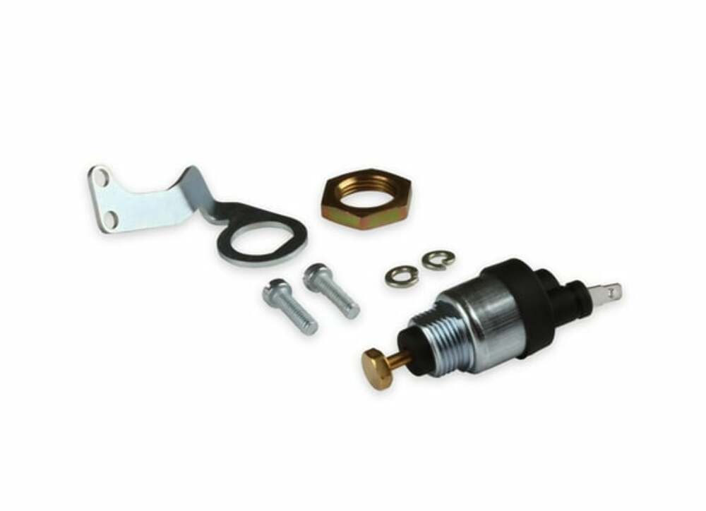 t Street Warrior Fast Idle Solenoid and Bracket - 20-92 Holley