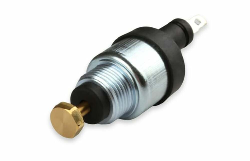 t Street Warrior Fast Idle Solenoid and Bracket - 20-92 Holley