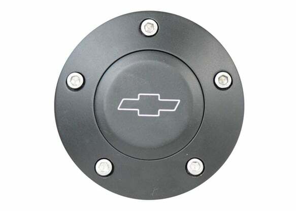 Fits 1969 Chevrolet Blazer; Steering Wheel-Custom-Black-Bowtie STRF8BB160-69