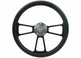 Fits 1969 Chevrolet Blazer; Steering Wheel-Custom-Black-Bowtie STRF8BB160-69