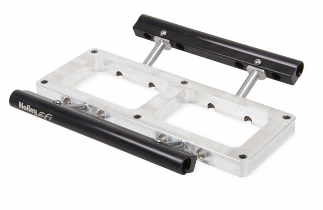 Holley EFI fuel injector aluminum rails-17-92