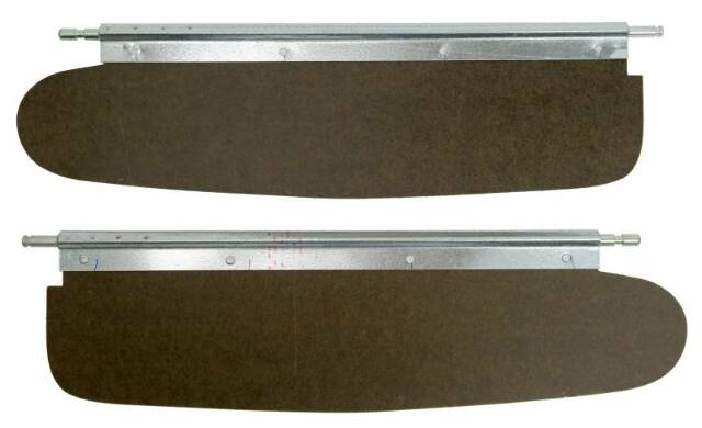 Fits 1955 - 1958 Chevrolet Full Size Sun Visors SVC001
