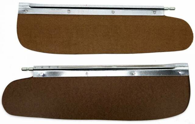 Sun Visors fits 1955-1958 Chevy Bel Air SVH001 Shafer's Classic Reproductions