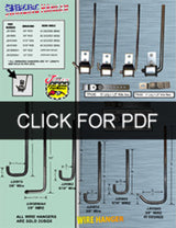 t Swinging Hangers & Wire Hangers; 3/8" Rod, 45 Degree Bend-JSH3845-10 Qty10 Jones Exhaust