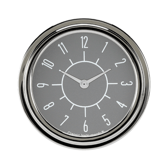 6-Pack Matching Gray 2 5/8" Clock SX92GSLF