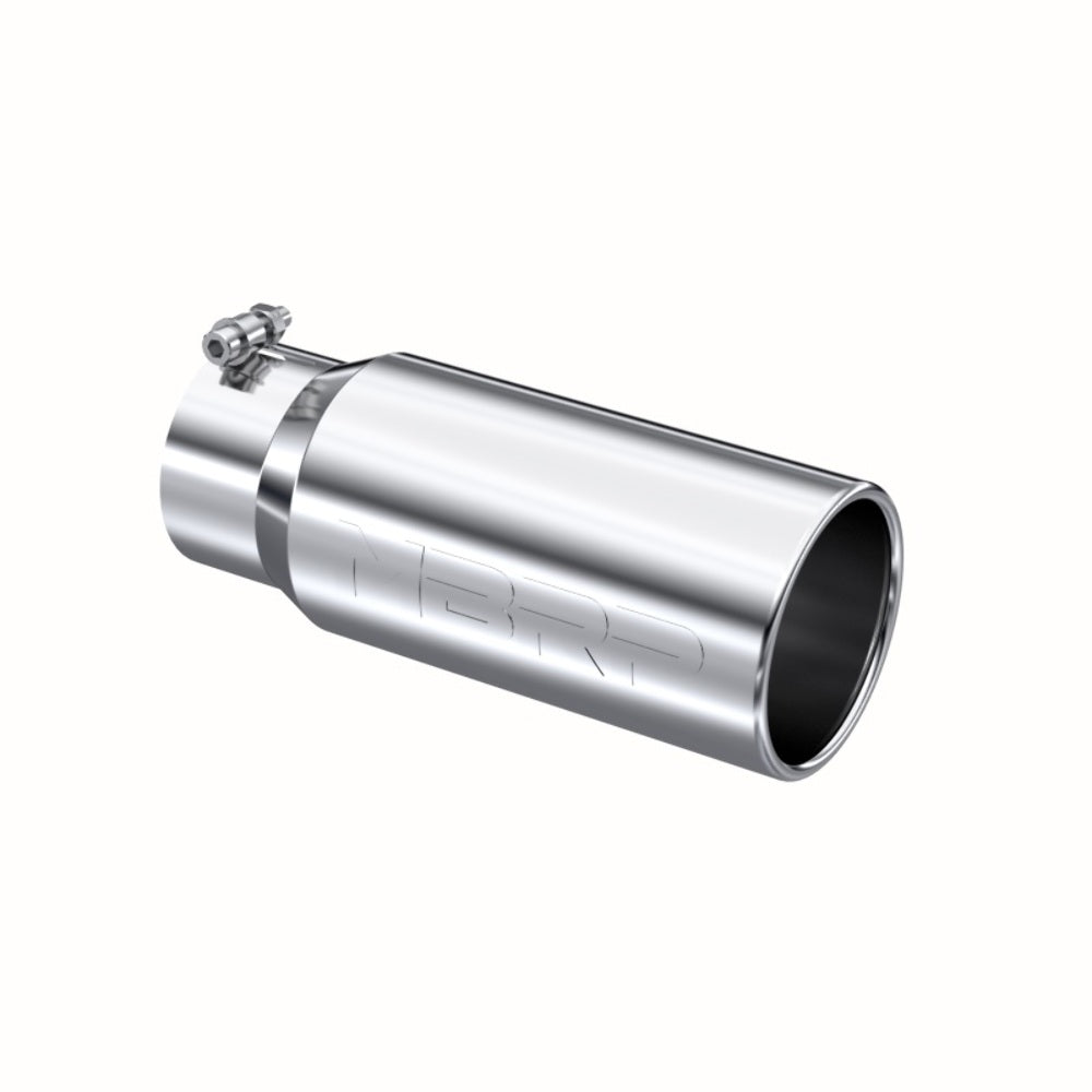 MBRP exhaust tip 5 inch T304 stainless steel black coated carbon fiber tip T5050