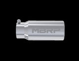 MBRP exhaust tip 5 inch T304 stainless steel black coated carbon fiber tip T5050