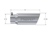 MBRP exhaust tip Armor Pro Series T304 stainless steel black coated T5051