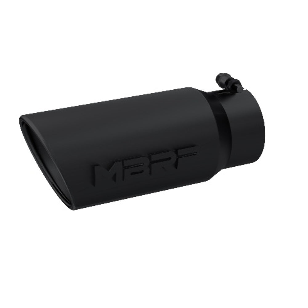 MBRP exhaust tip T304 stainless steel black coated carbon fiber tip T5051BLK
