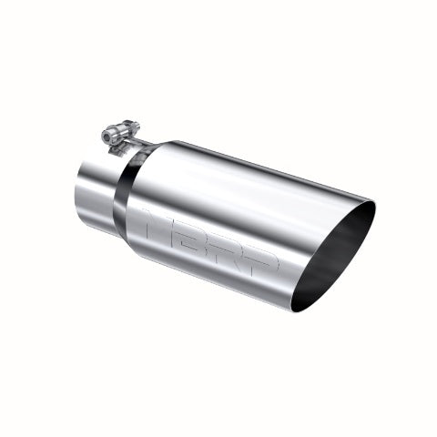MBRP exhaust tip 5 inch T304 stainless steel black coated carbon fiber tip T5052