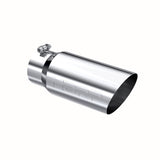 MBRP exhaust tip 5 inch T304 stainless steel black coated carbon fiber tip T5052
