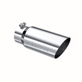 MBRP exhaust tip 5 inch T304 stainless steel black coated carbon fiber tip T5052