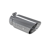 MBRP exhaust tip 5 inch T304 stainless steel black coated carbon fiber tip T5053