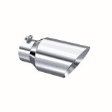 MBRP exhaust tip 4 inch T304 stainless steel black coated carbon fiber tip T5072