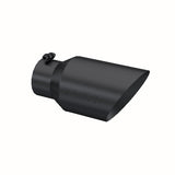 MBRP exhaust tip 4 inch T304 stainless steel black coated carbon fiber tip T5072BLK