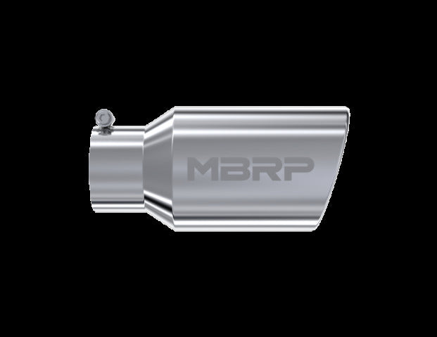 MBRP exhaust tip 4 inch T304 stainless steel black coated carbon fiber tip T5073