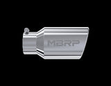 MBRP exhaust tip 4 inch T304 stainless steel black coated carbon fiber tip T5073