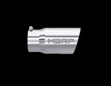 MBRP exhaust tip T304 stainless steel black coated carbon fiber tip T5074