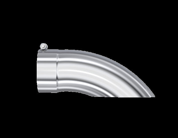 MBRP exhaust tip 5 inch T304 stainless steel black coated carbon fiber tip T5085