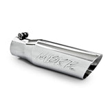 MBRP exhaust tip 3 inch T304 stainless steel black coated carbon fiber tip T5106