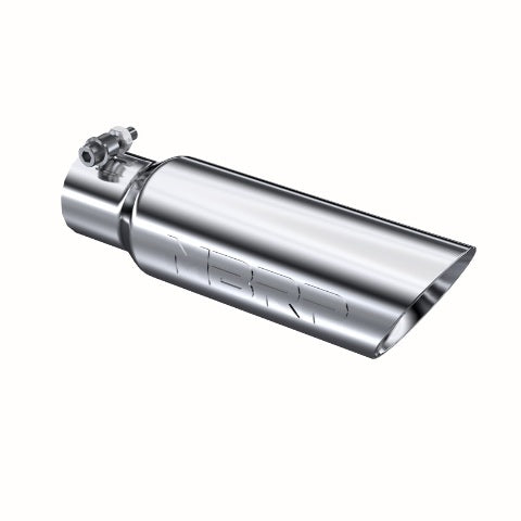 MBRP exhaust tip 3 inch T304 stainless steel black coated carbon fiber tip T5106