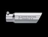 t Tip; 3in. O.D. Dual Wall Angled 2in. inlet 12in. length; T304 - T5106 MBRP Exhaust