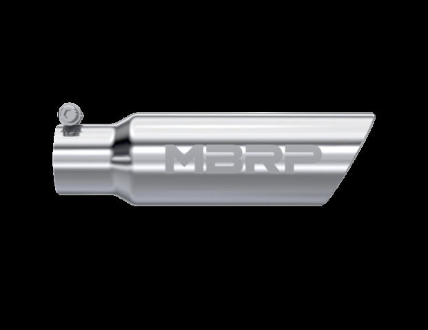 MBRP exhaust tip 3 inch T304 stainless steel black coated carbon fiber tip T5106