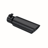 MBRP exhaust tip 3 inch T304 stainless steel black coated carbon fiber tip T5106BLK