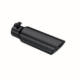 MBRP exhaust tip 3 inch T304 stainless steel black coated carbon fiber tip T5106BLK