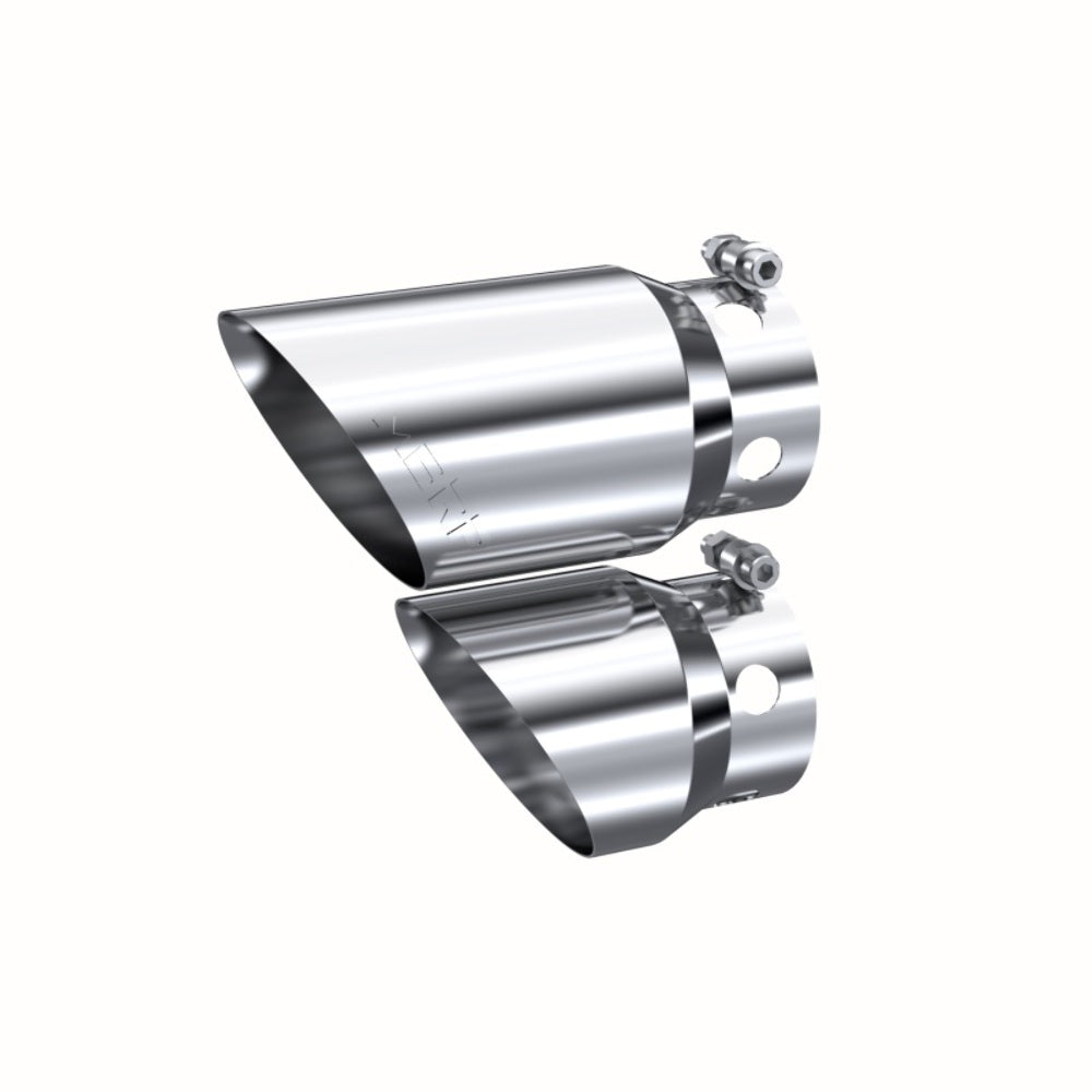 MBRP exhaust tip fits 2011-2024 Ford F-250 T304 stainless steel black coated carbon fiber tip T5111