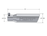MBRP exhaust tip 3 inch T304 stainless steel black coated carbon fiber tip T5113