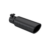 MBRP exhaust tip 3 inch T304 stainless steel black coated carbon fiber tip T5113BLK