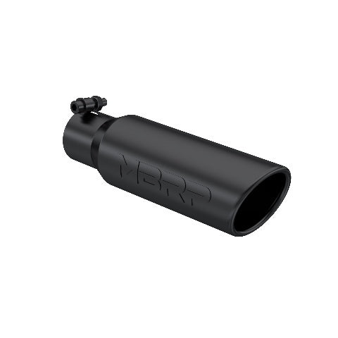 MBRP exhaust tip 3 inch T304 stainless steel black coated carbon fiber tip T5113BLK