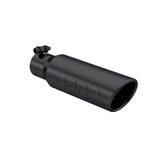 MBRP exhaust tip 3 inch T304 stainless steel black coated carbon fiber tip T5113BLK