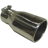 MBRP exhaust tip 3 inch T304 stainless steel black coated carbon fiber tip T5116BLK