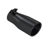MBRP exhaust tip 3 inch T304 stainless steel black coated carbon fiber tip T5116BLK