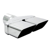 MBRP exhaust tip 2 inch T304 stainless steel black coated carbon fiber tip T5118