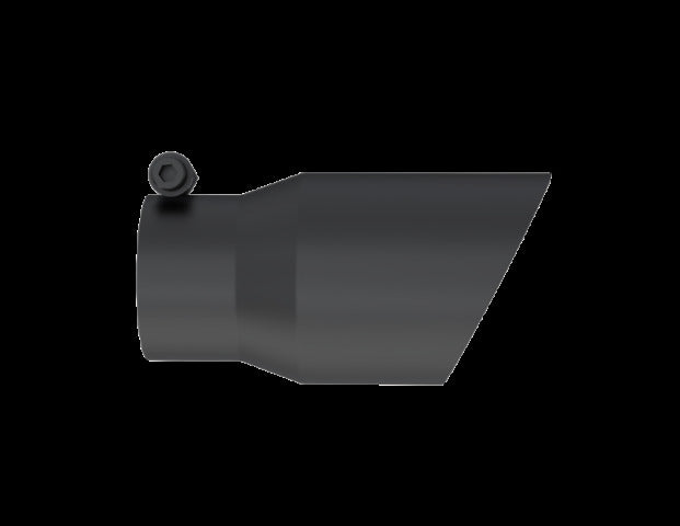 MBRP exhaust tip 4 inch T304 stainless steel black coated carbon fiber tip T5122BLK