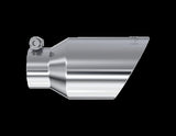 MBRP exhaust tip 4 inch T304 stainless steel black coated carbon fiber tip T5123