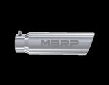 Tip; 5in. O.D.; Angled Rolled End; 4in. inlet 18in. in length; T304 - T5124